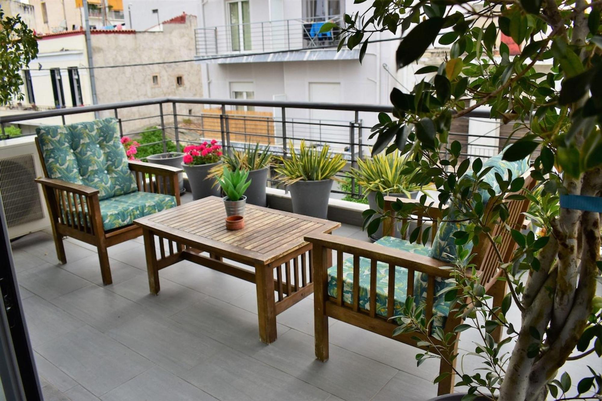 Stylish Boutique Loft With Private Balcony Lejlighed Athen Eksteriør billede