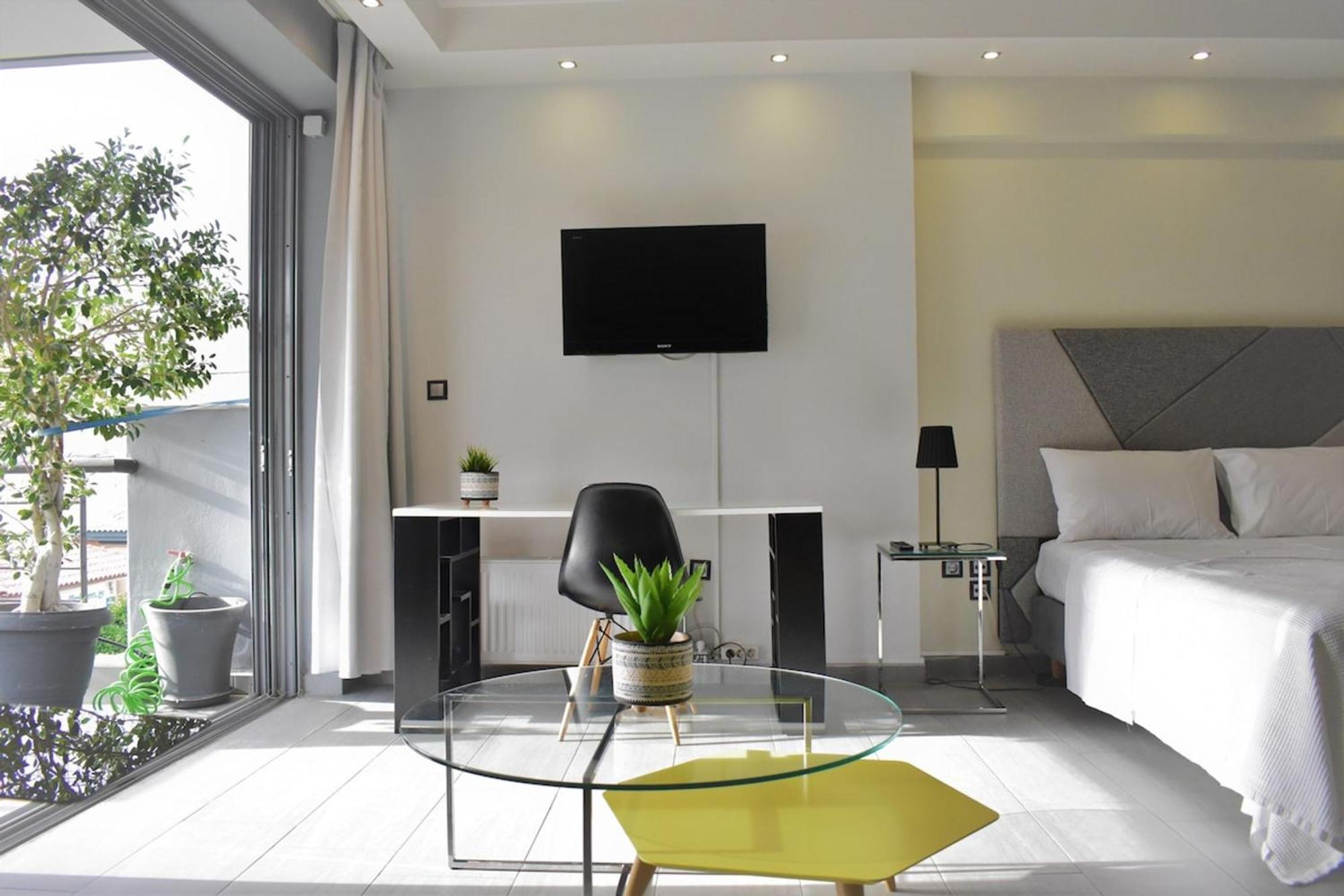 Stylish Boutique Loft With Private Balcony Lejlighed Athen Eksteriør billede
